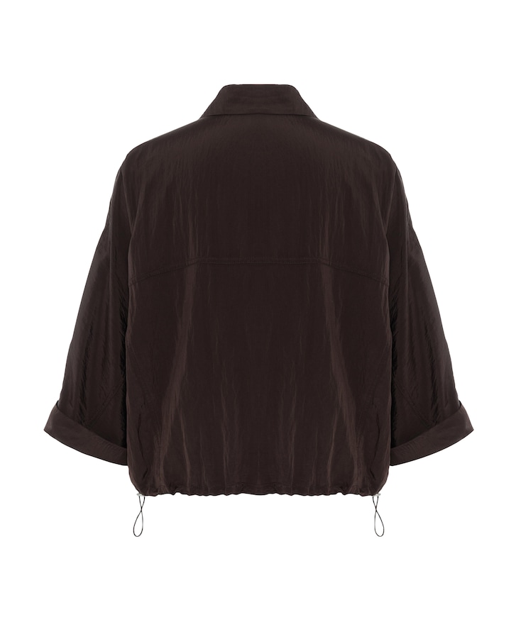 Dames blouse bruin