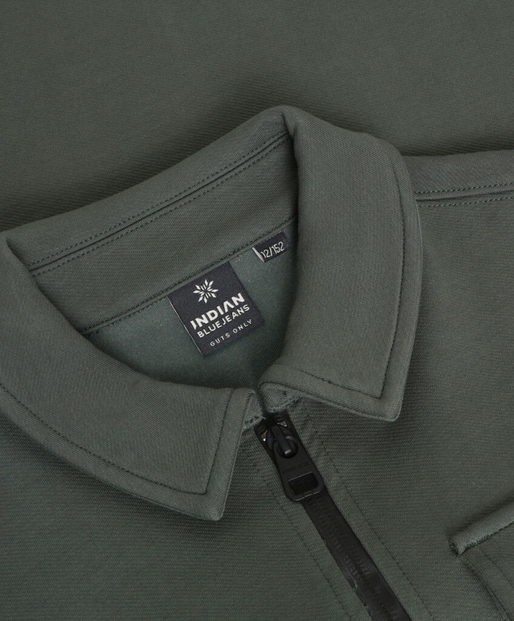 Jongens vest groen