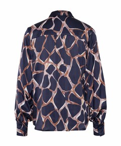 Dames blouse blauw