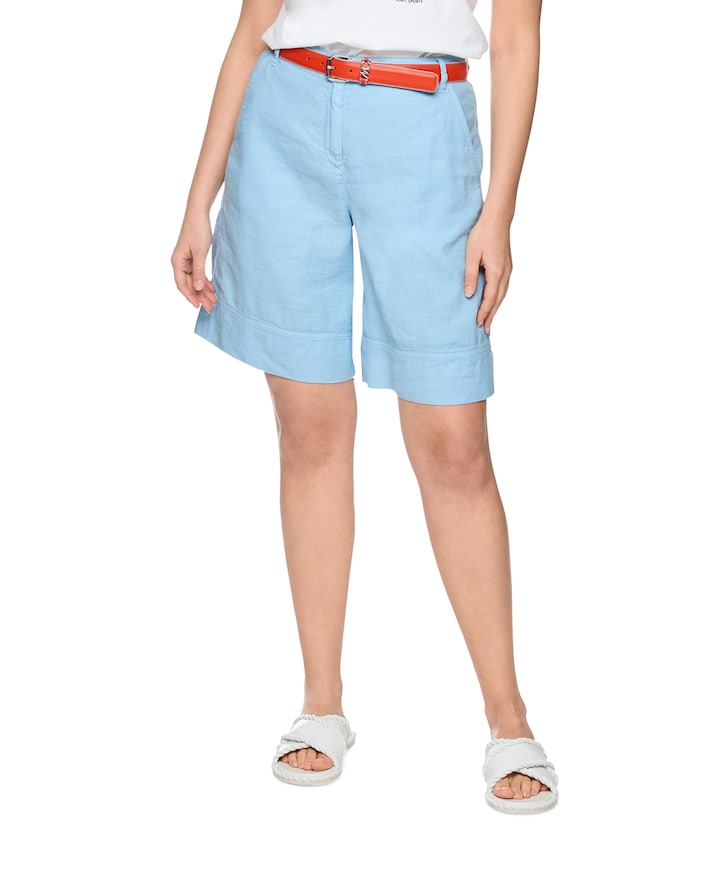 WAUKEE dames bermuda blauw