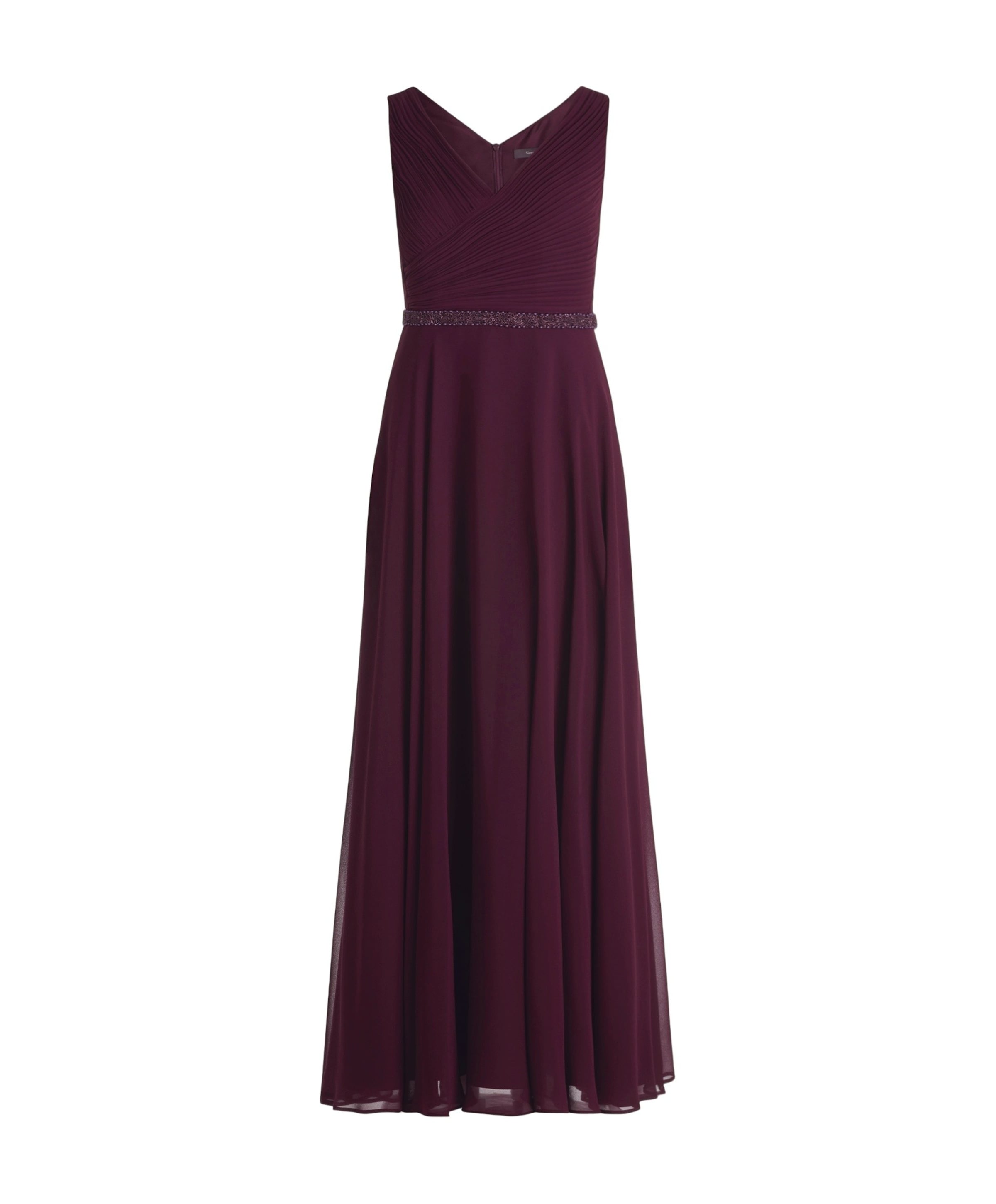 Dames jurk bordeaux