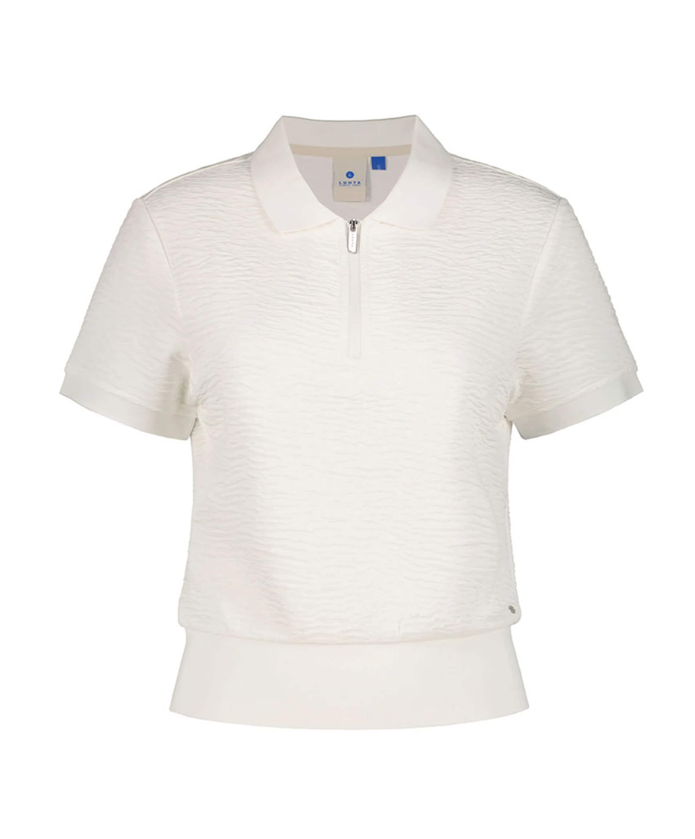 Dames polo ecru