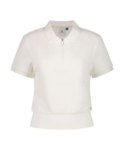 Dames polo ecru