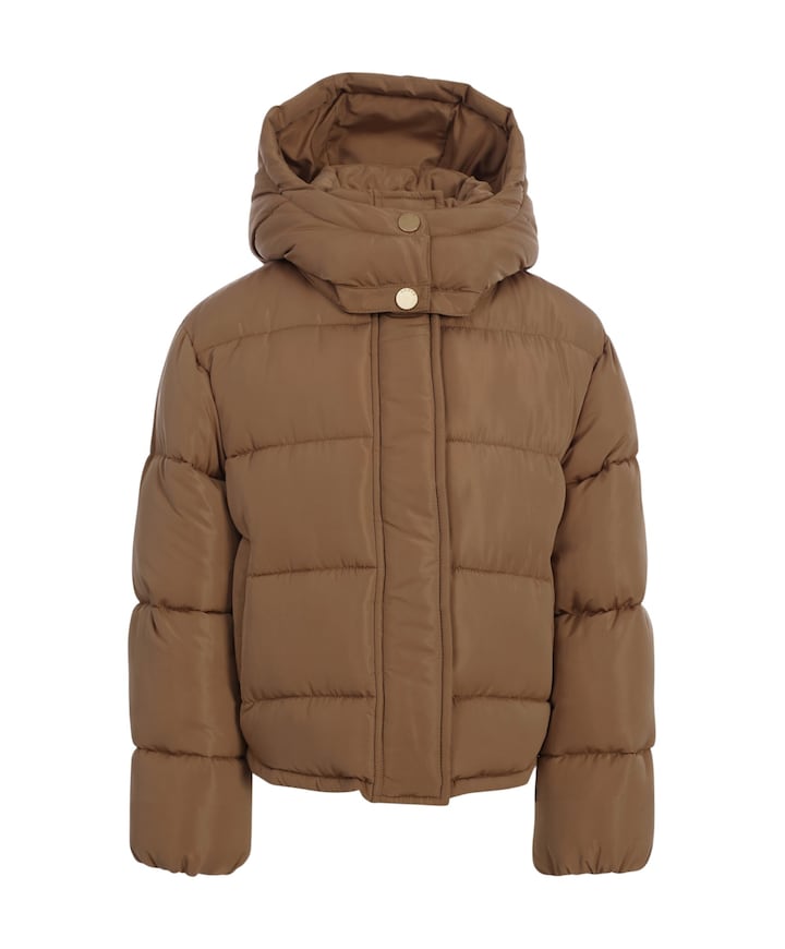 Meisjes jas beige