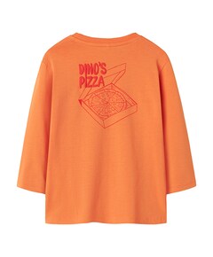 Jongens longsleeve oranje