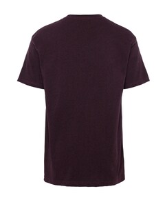 Heren T-shirt bordeaux