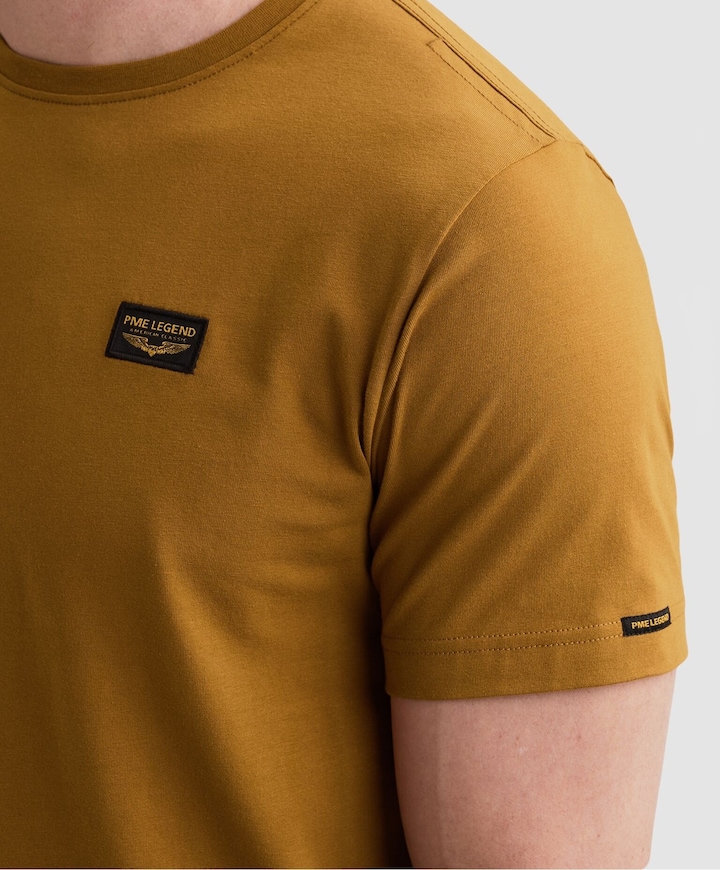 Heren T-shirt bruin