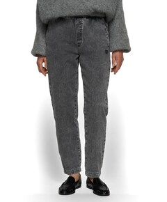 easy jog denim dames broek zwart