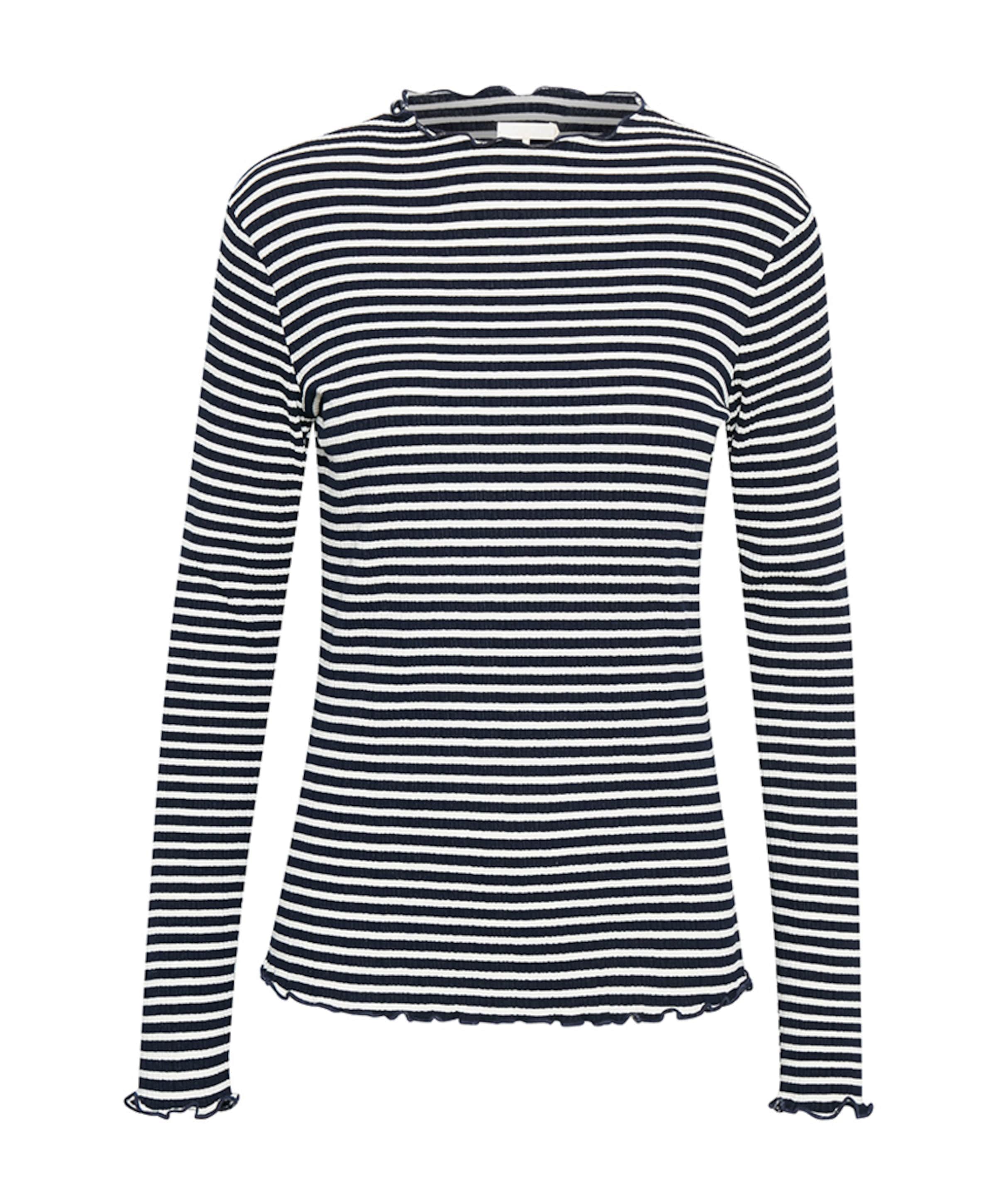 Dames longsleeve blauw