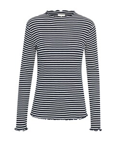 Dames longsleeve blauw