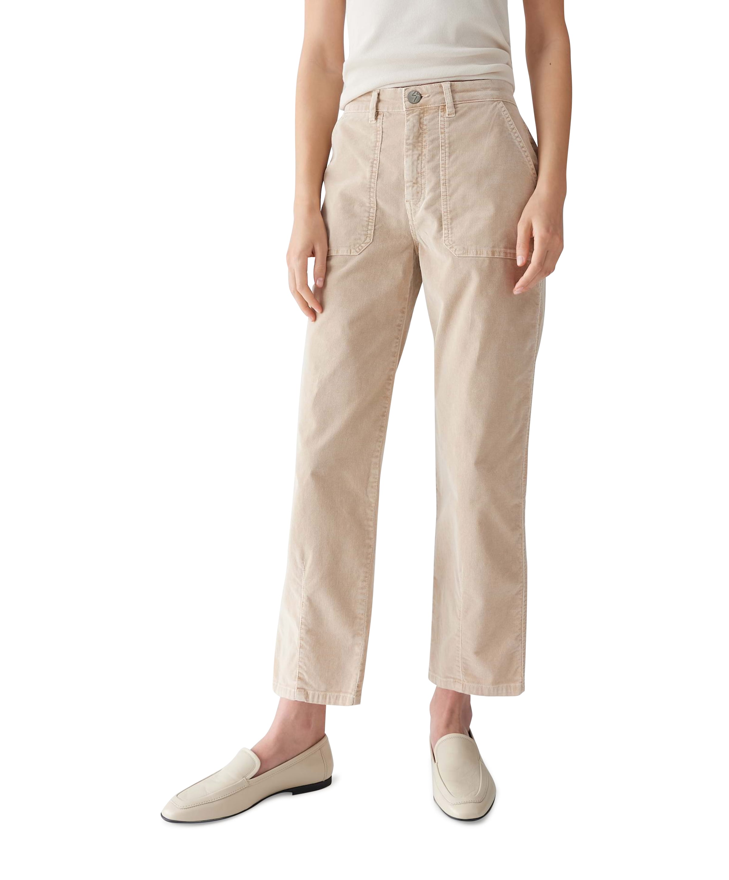 Lissie babycord broek beige