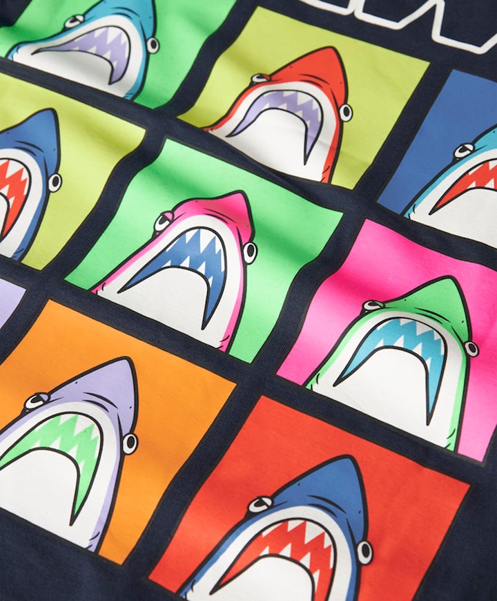 Jongens T-shirt blauw