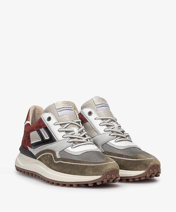 heren sneakers groen