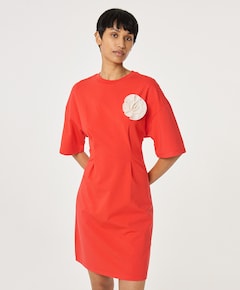 Dames jurk oranje