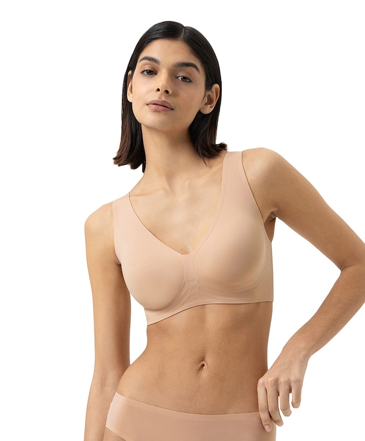 Dames bralette beige