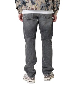 Relaxed leg heren jeans grijs