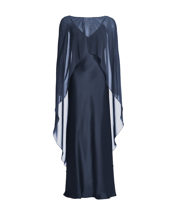 Dames jurk blauw