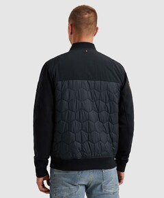 Heren vest blauw