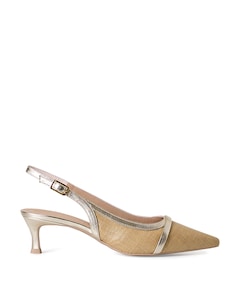 Ileso dames slingbacks beige