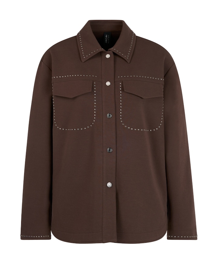 Dames blouse bruin