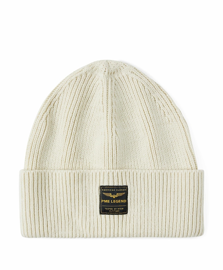 Heren muts ecru