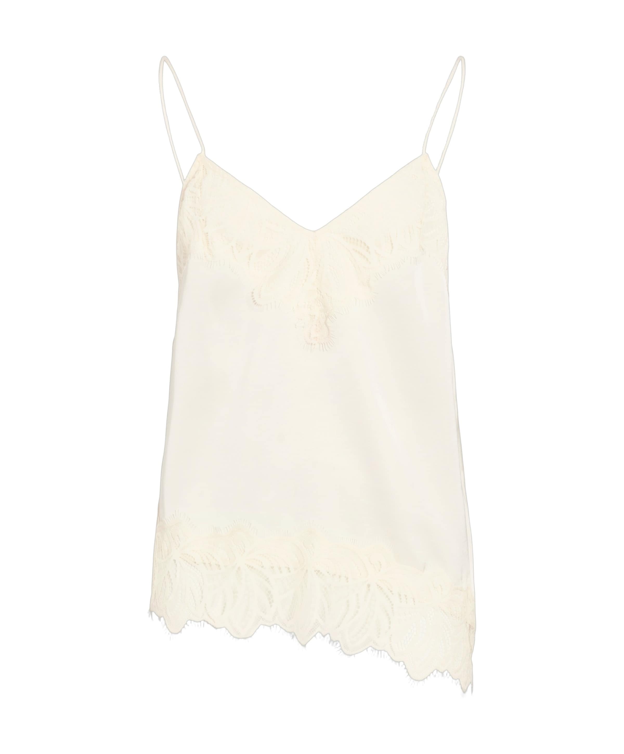 Dames top ecru
