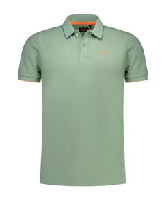 Heren polo groen