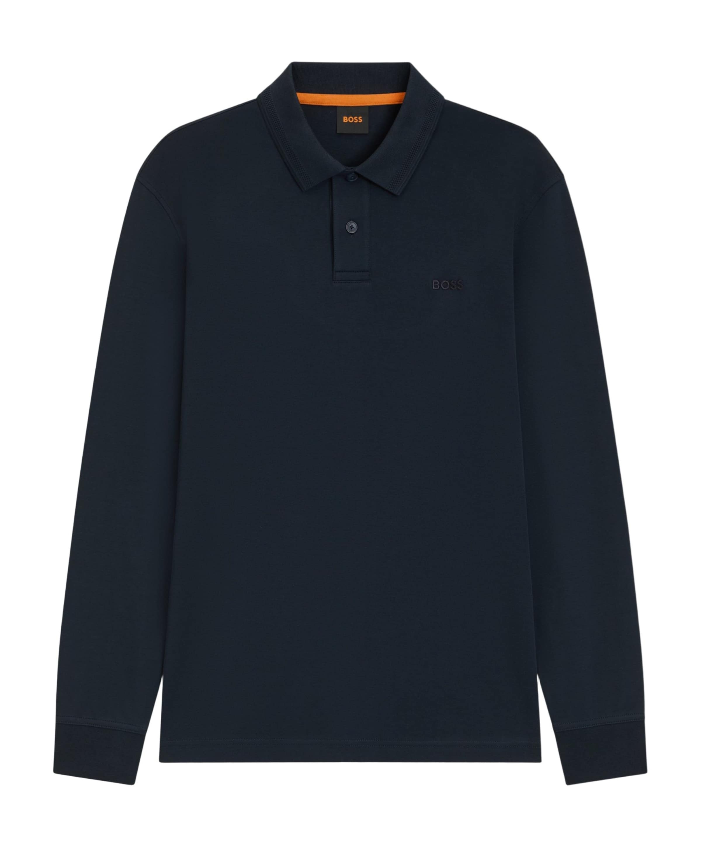 Heren polo blauw