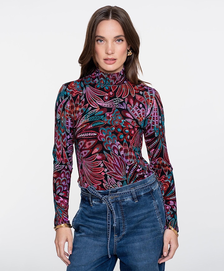 Blouse multicolor