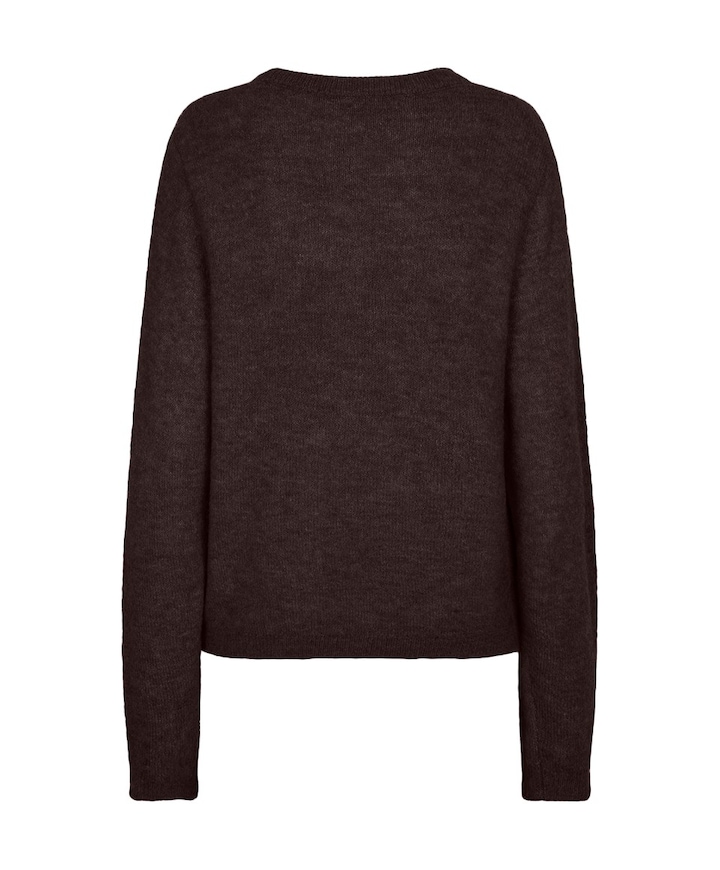 Dames vest bruin