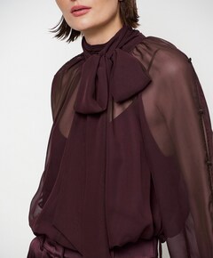 Dames blouse paars