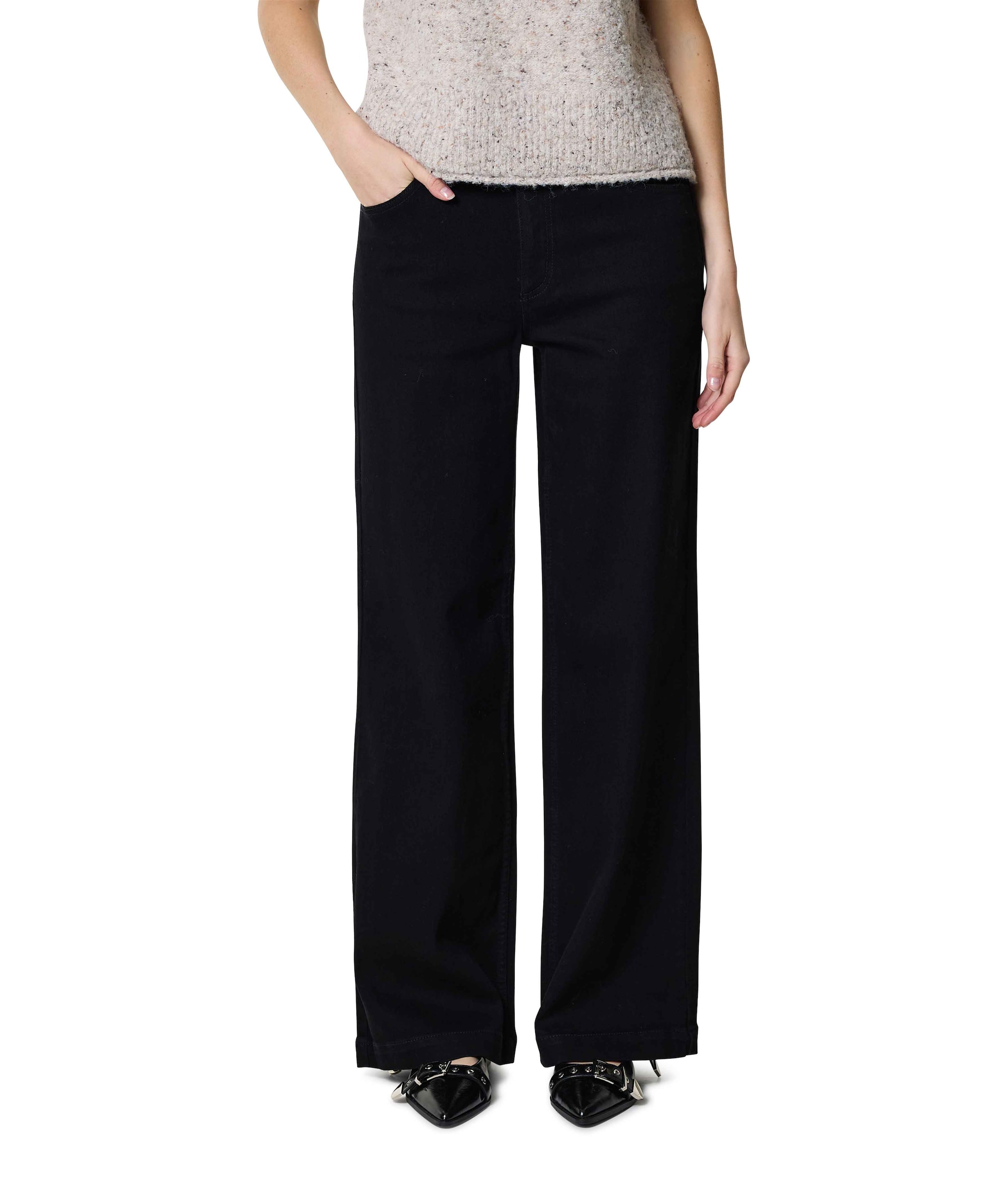 FQSINDY-JEANS dames jeans zwart