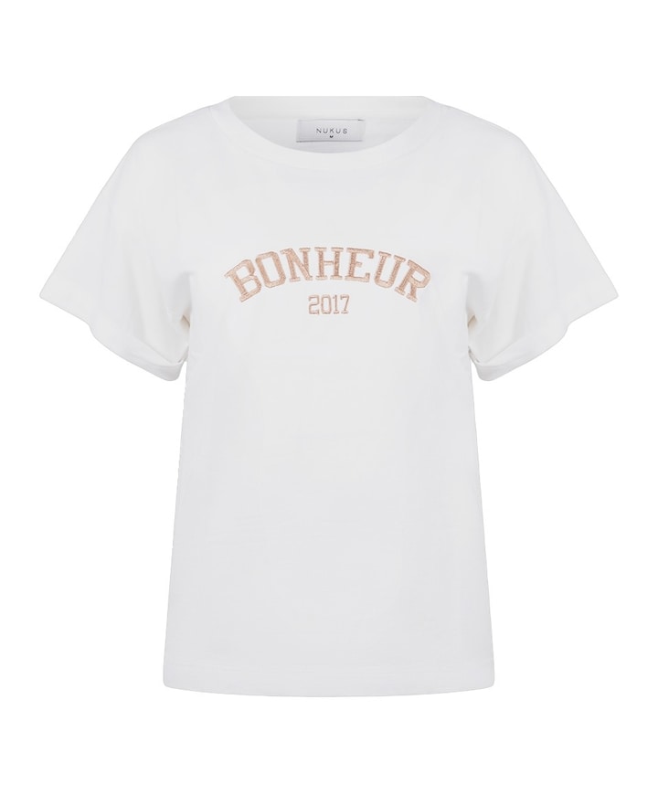Dames T-shirt ecru
