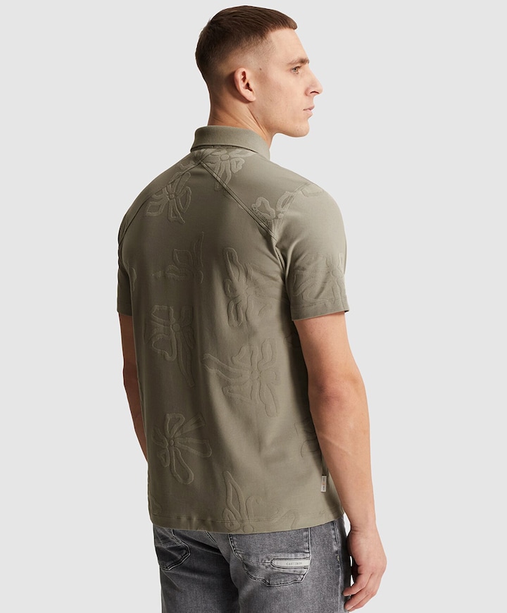 Heren polo groen