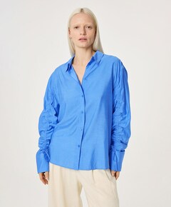 Dames blouse blauw