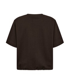 Dames T-shirt bruin