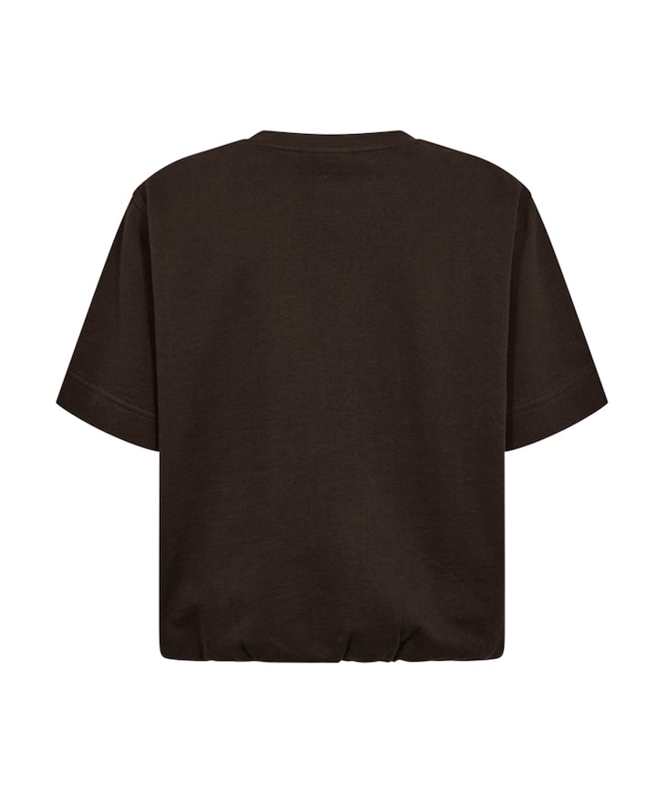 Dames T-shirt bruin