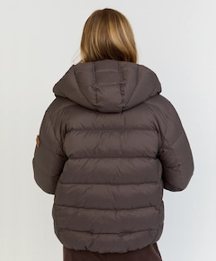 Dames jas bruin