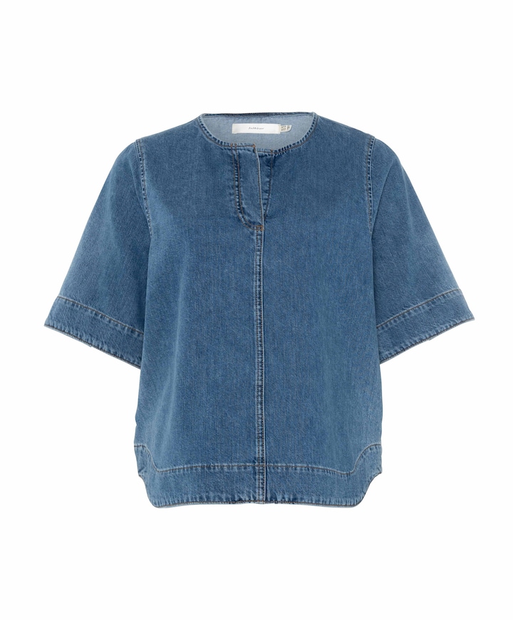 Blouse blauw