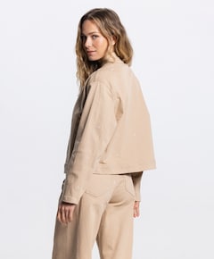 Dames jas beige