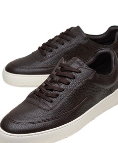 Mondo Grain heren sneakers bruin