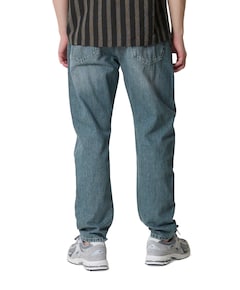 The Dean loose taper heren jeans blauw