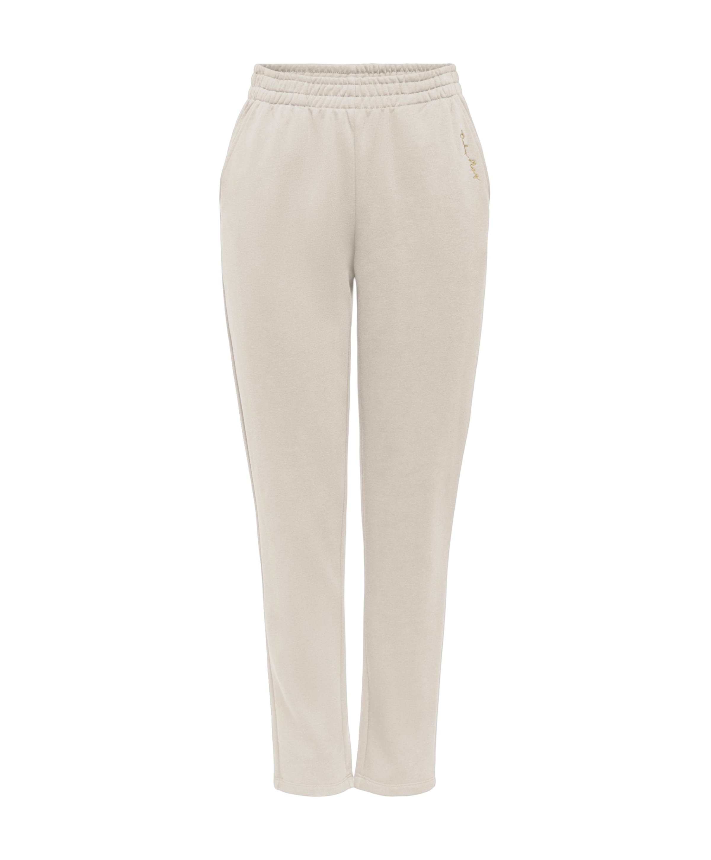 ONPACE MW BRUSH TAPPERED SWT PNT dames trainingsbroek grijs