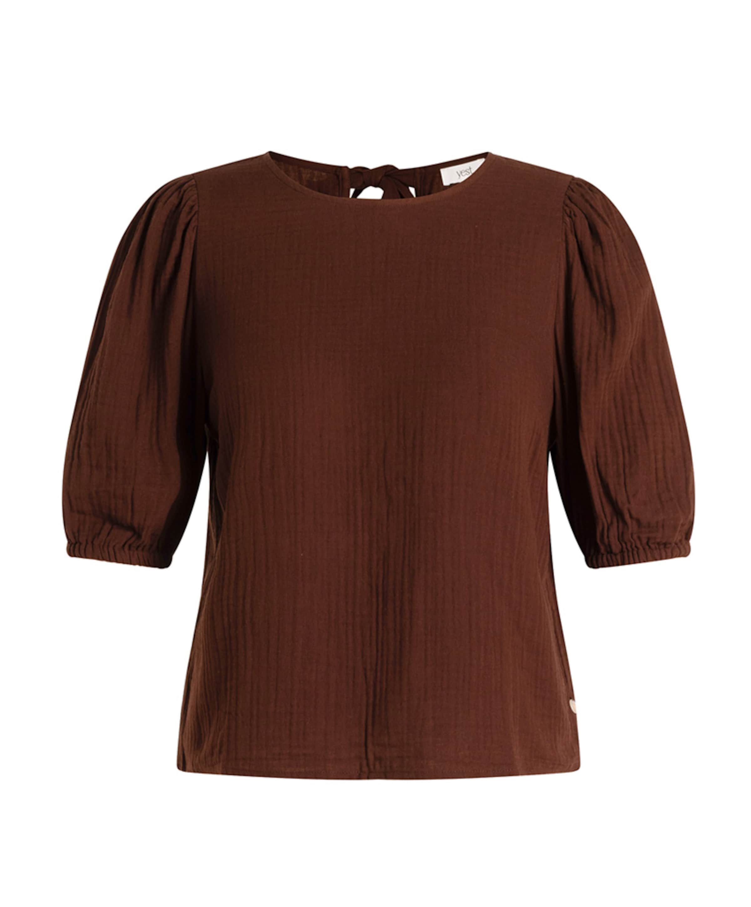 Dames blouse bruin