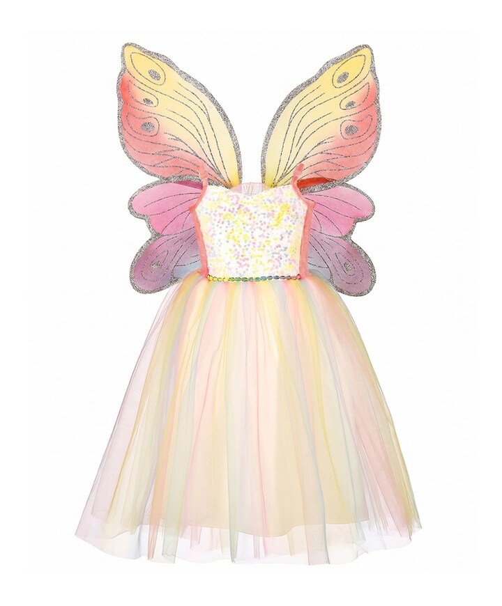 Meisjes jurk Valerie multicolor