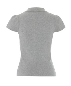 Dames polo grijs