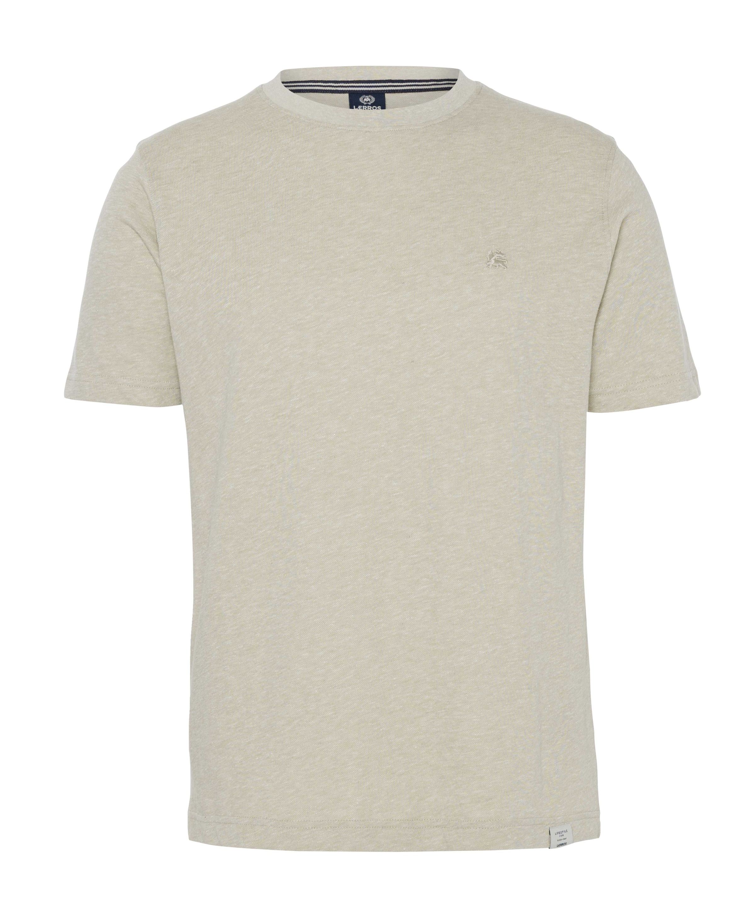 Heren T-shirt beige