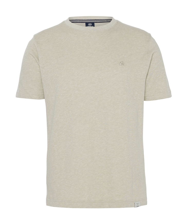 Heren T-shirt beige