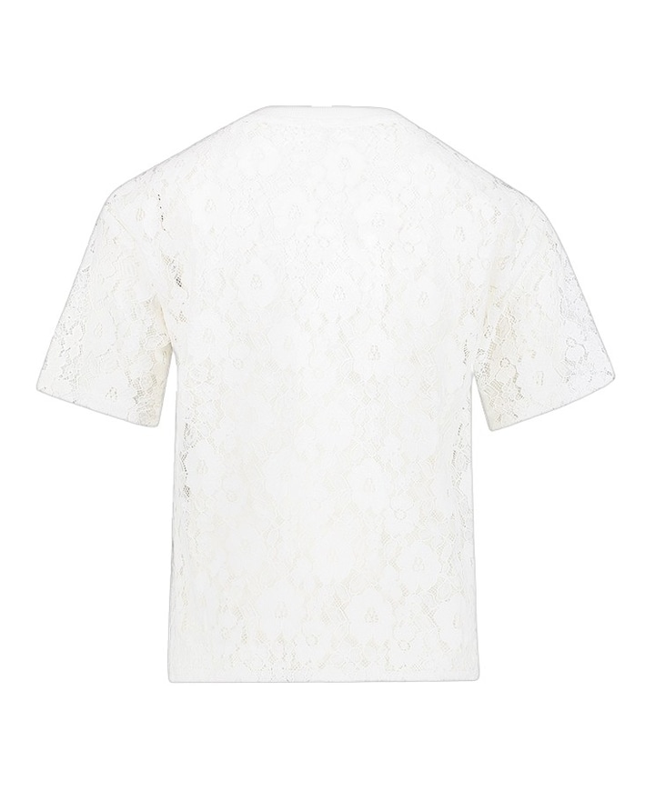 Meisjes T-shirt ecru