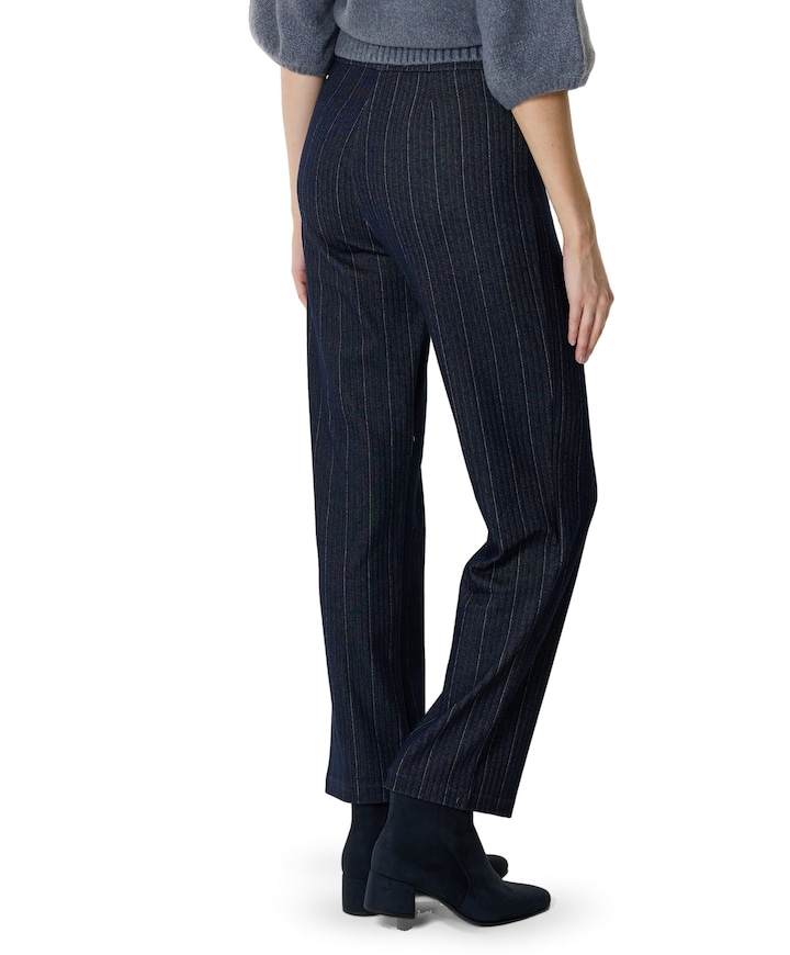 dames broek blauw